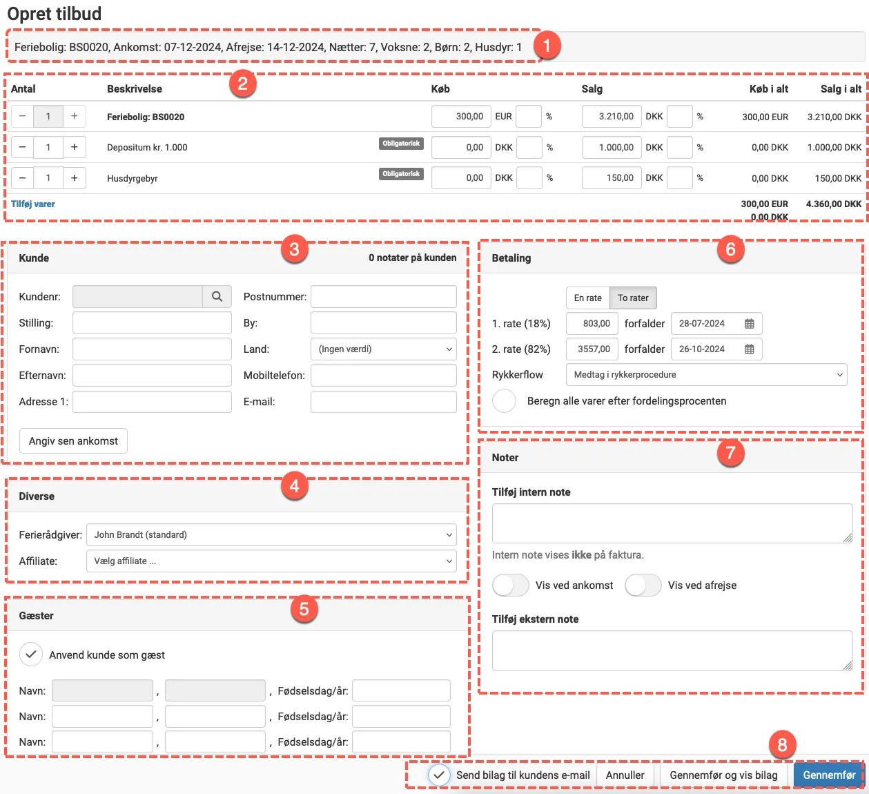 Ordrebilledets opbygning