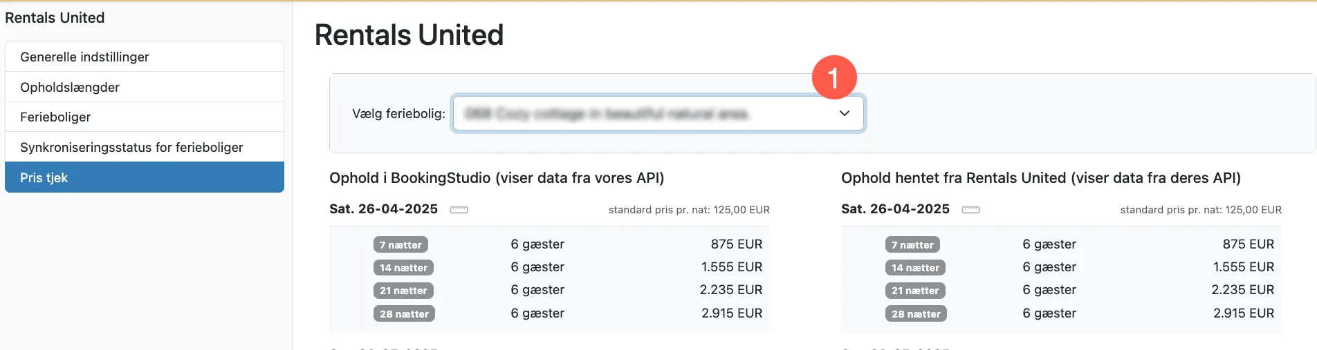 sammenlign priser fra forskellige kilder