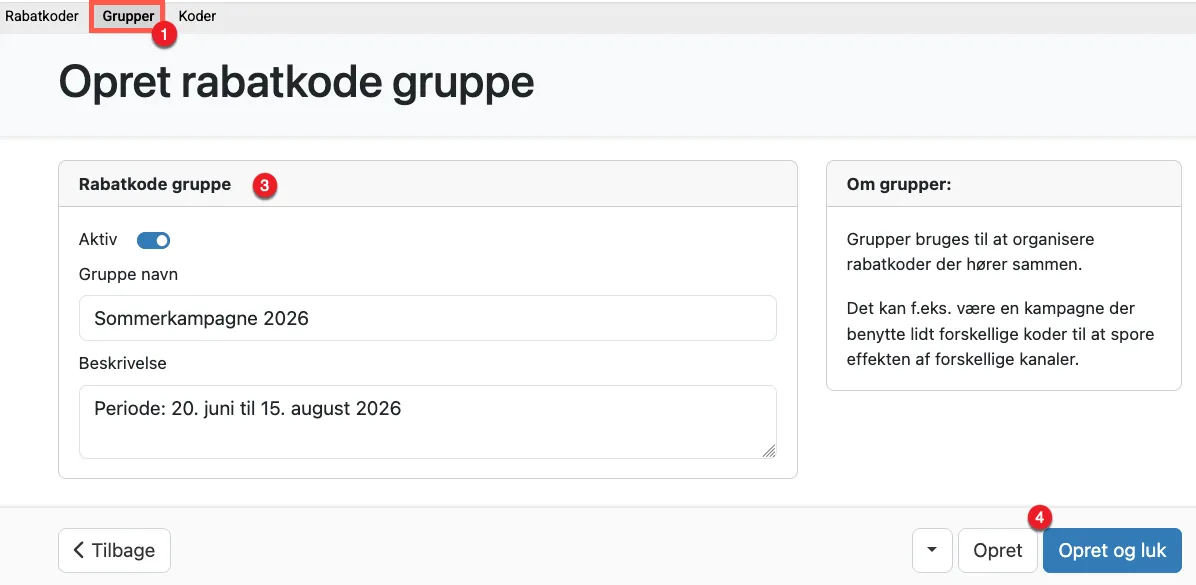 Gruppe for Sommerkampagne