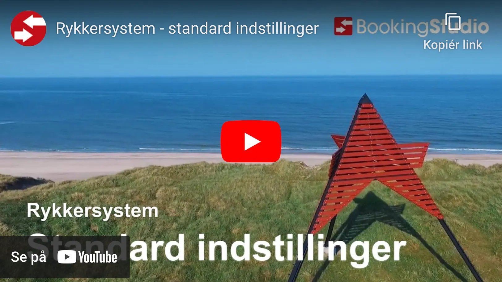 Rykkersystem standardindstillinger