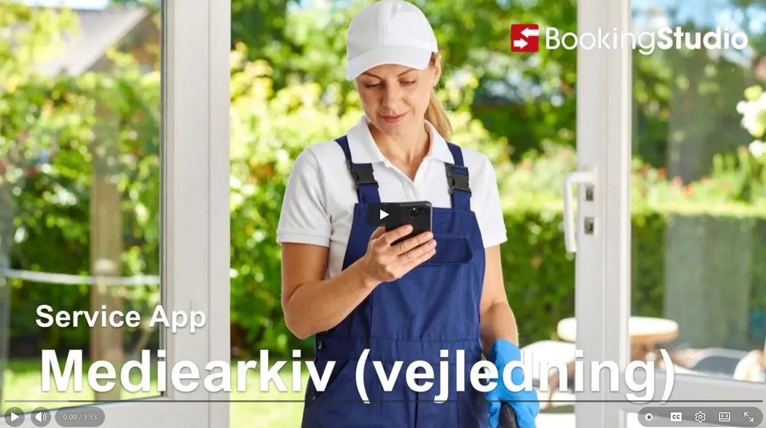 Opsætning af mediearkiv i Service App
