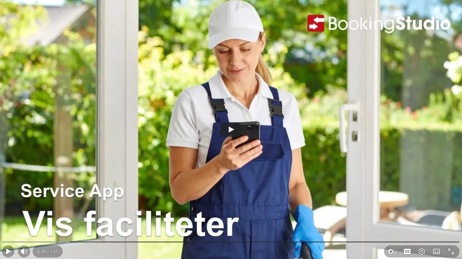 Opsætning for visning af faciliteter i Service App