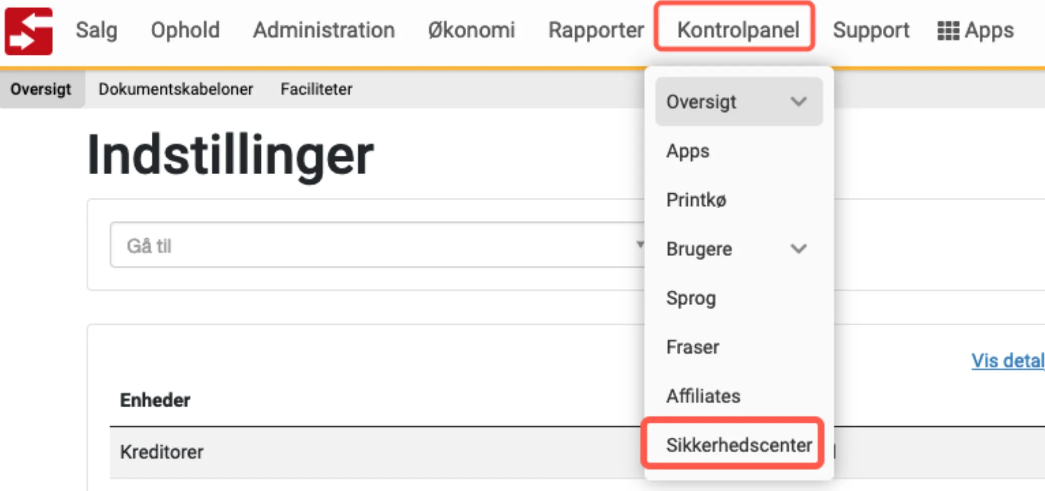 Sikkerhedscenter