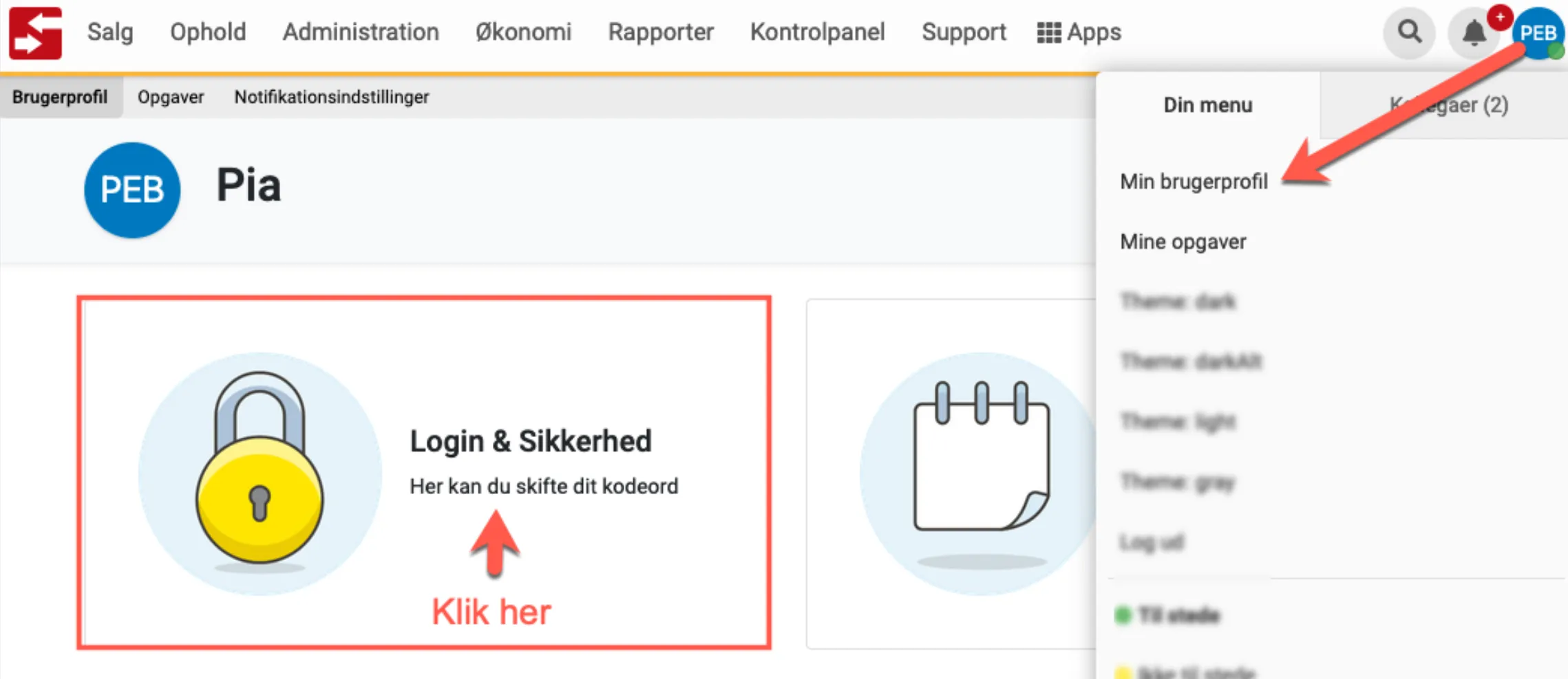 Bruger login