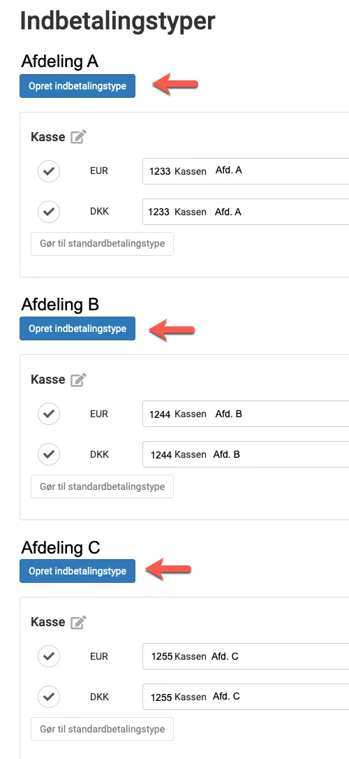 Tilføj ekstra likvid