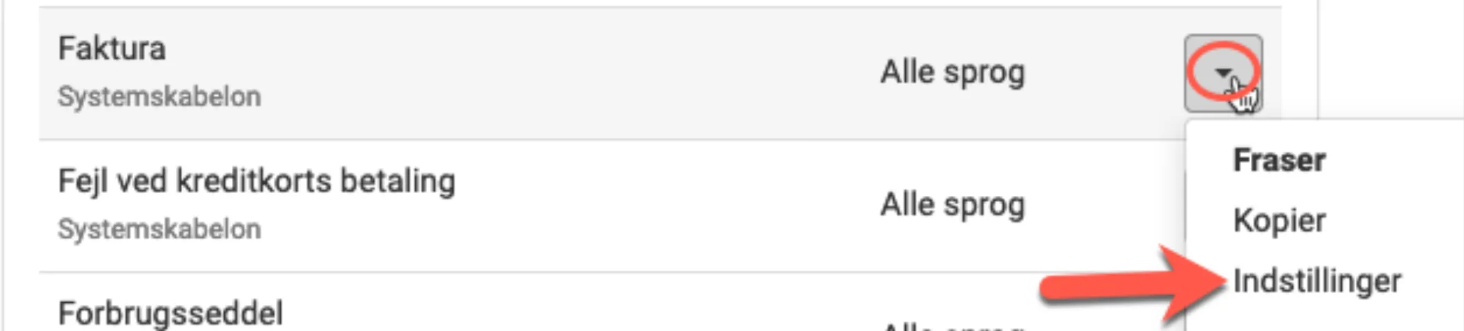 Indstilling af smart dokumenter