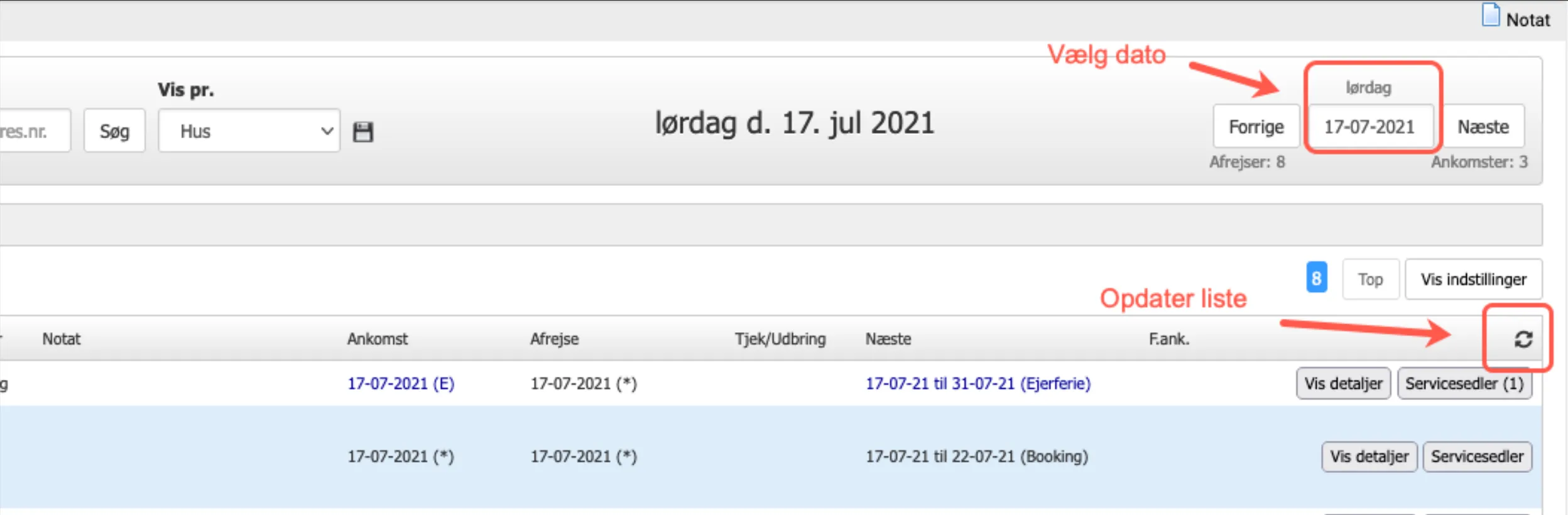 Dato til tildeling af opgave