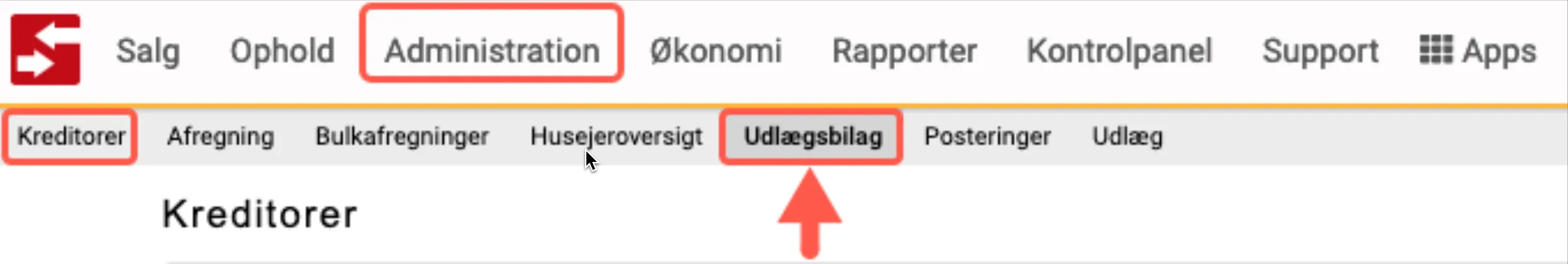 Find udlaegsbilag