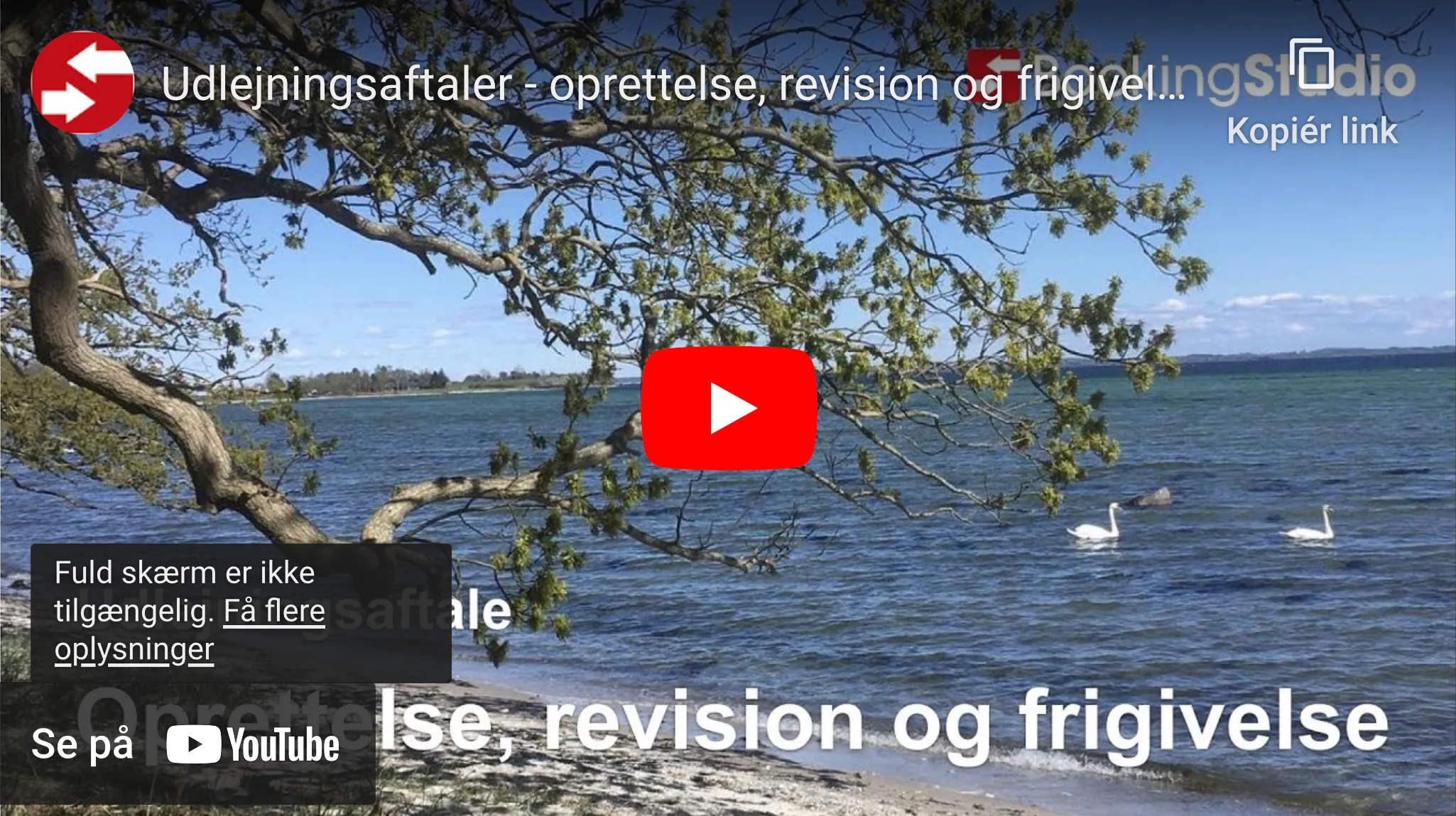 Udlejningsaftaler - oprettelse, revision, frigivelse