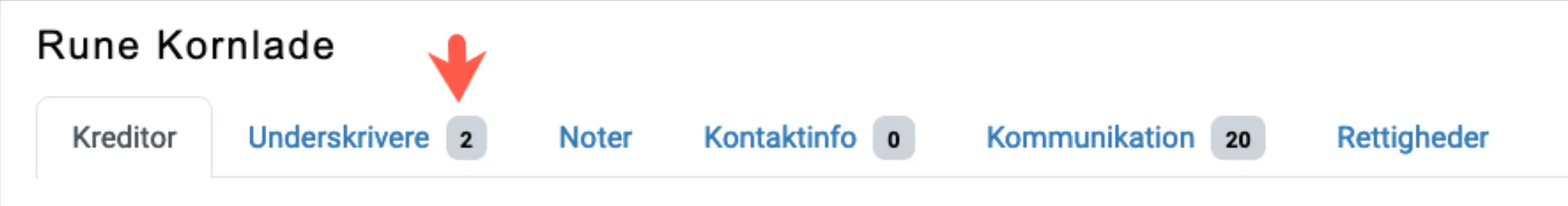 Se antal underskrivere