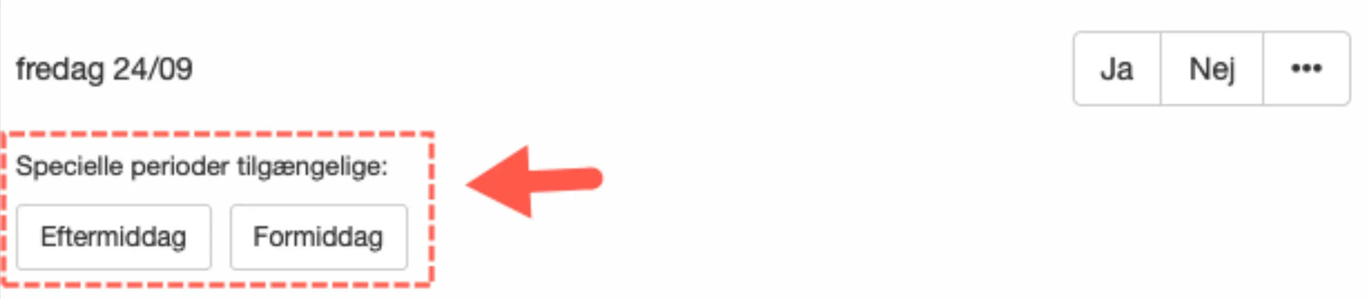 Sådanne tilmelder serviceholdet sig