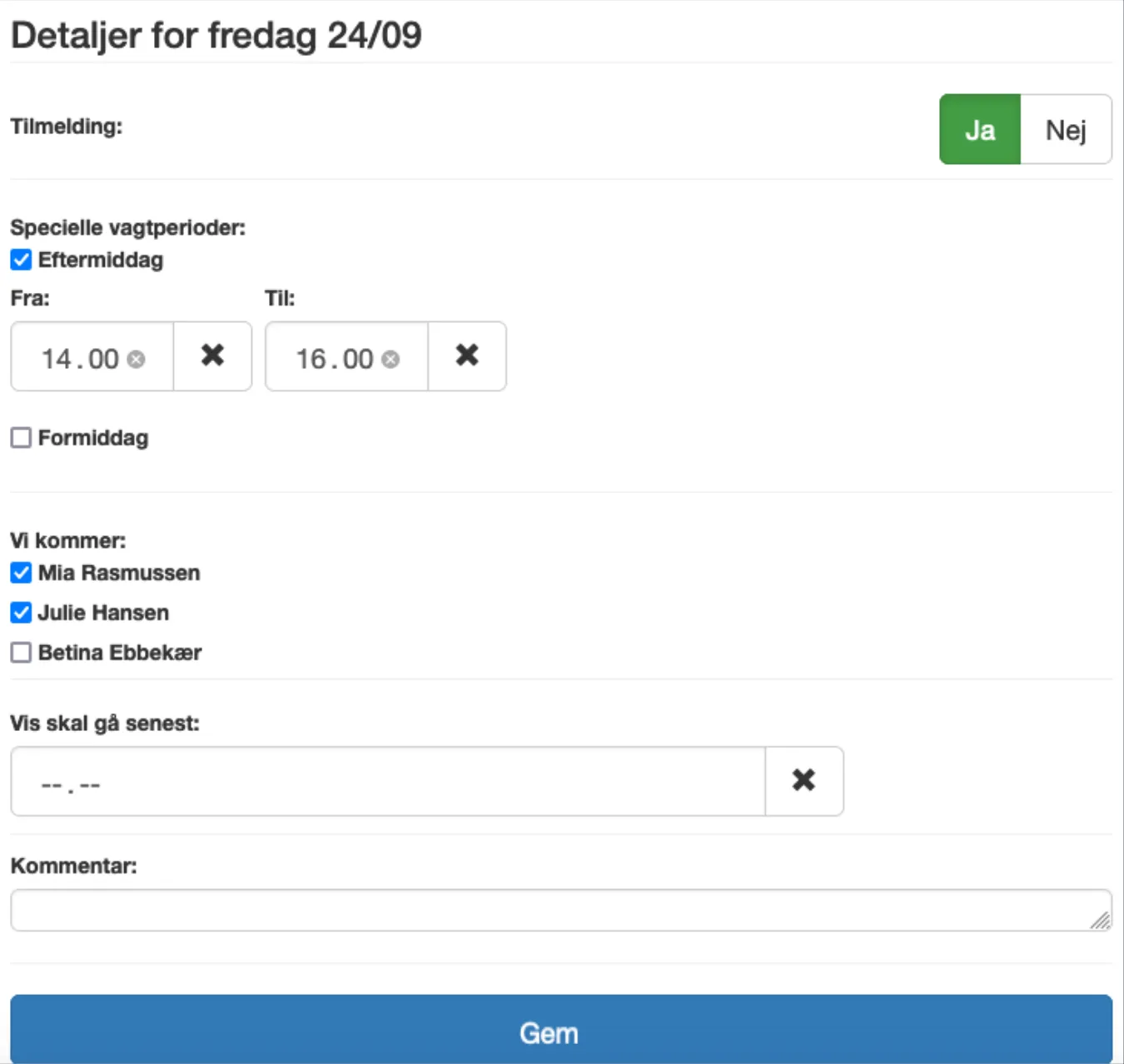 Sådan ses det i ServiceApp
