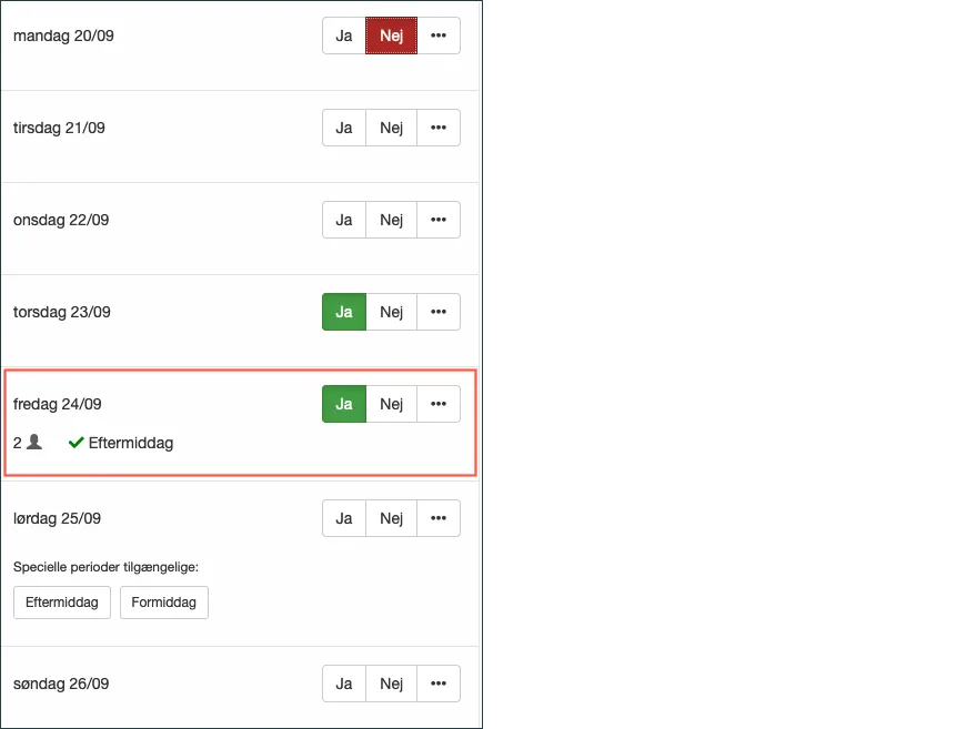 Sådan ses det i Service App