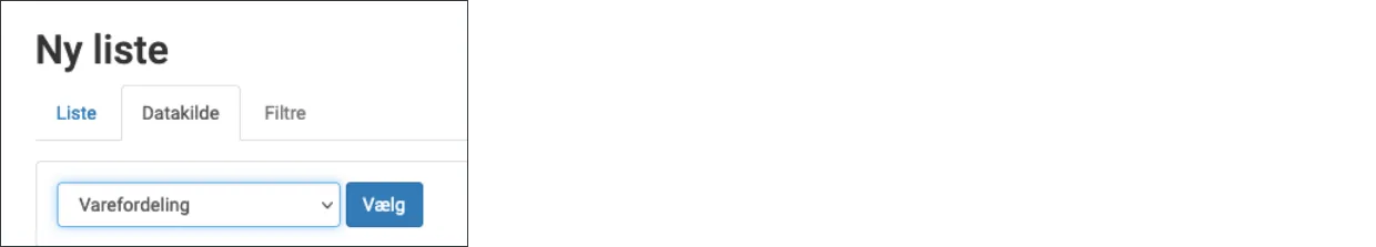 Varefordelinger