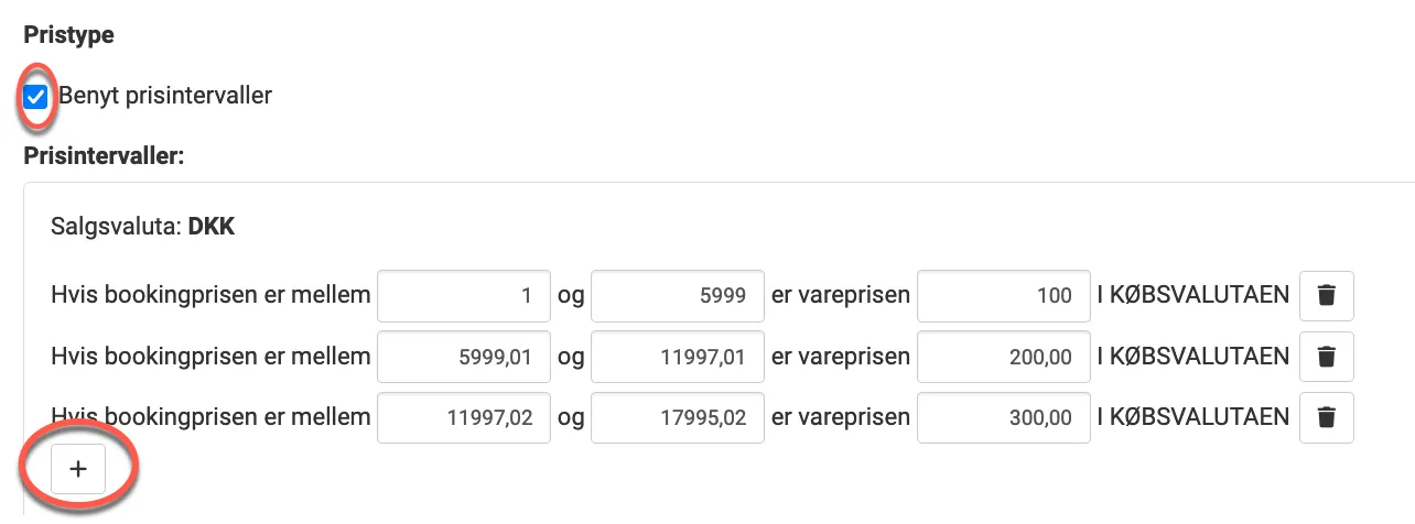 Rediger varer