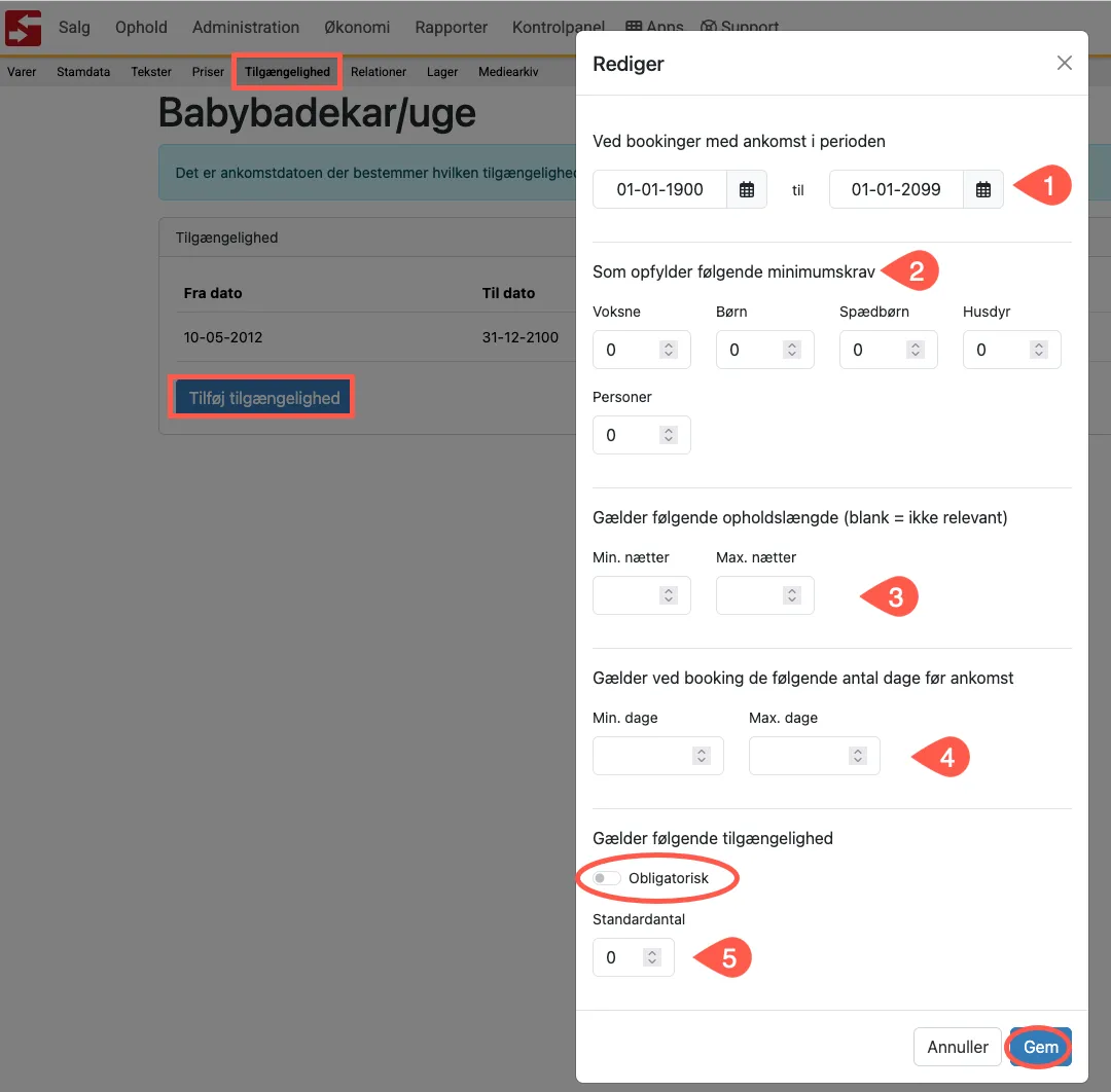 Obligatorisk vare