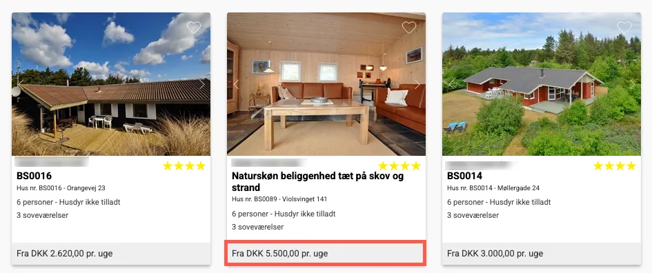 Oprette indhold på side