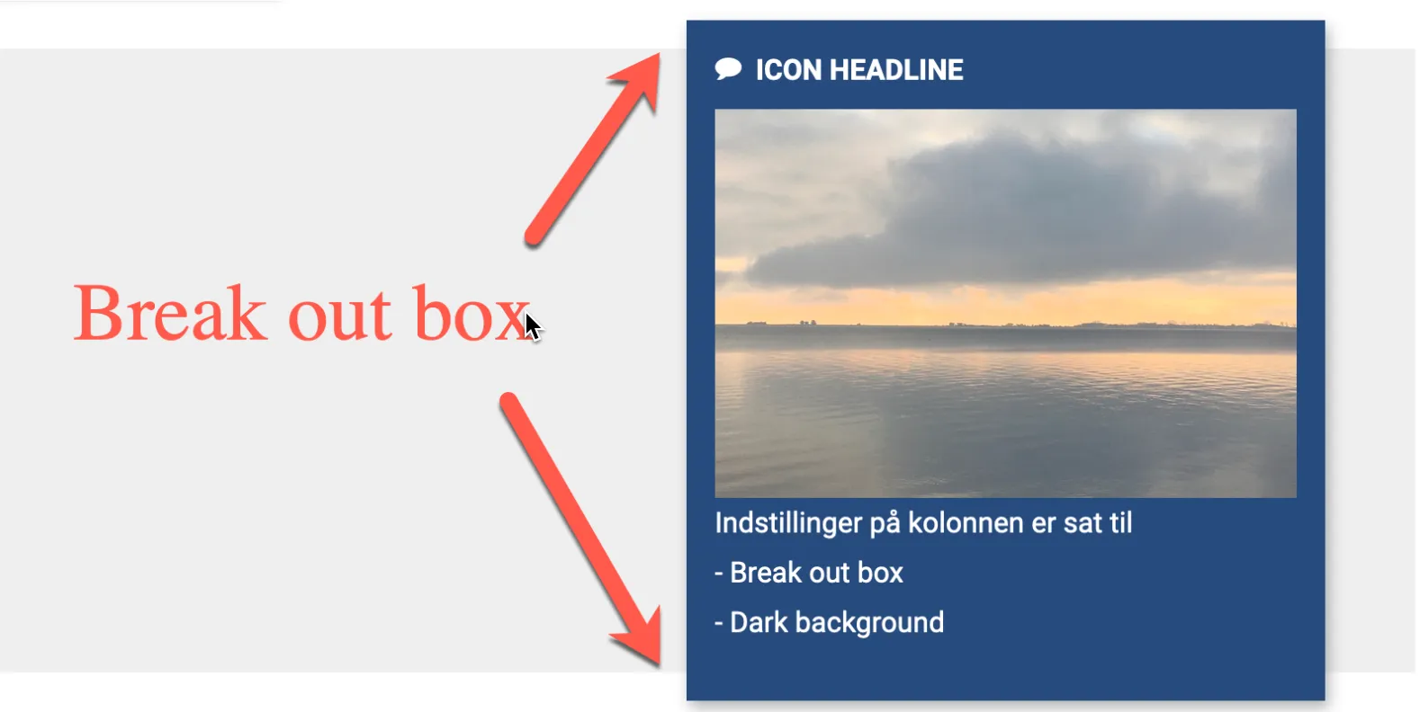 Break out box