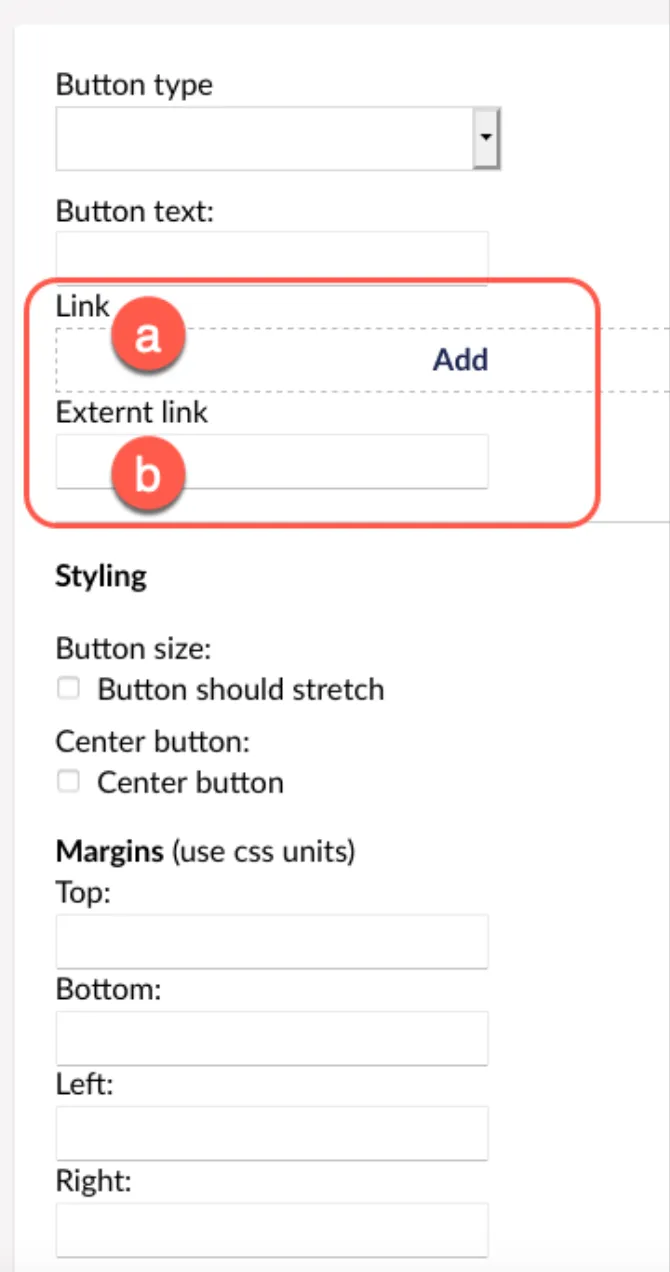 Internt link eller eksternt link