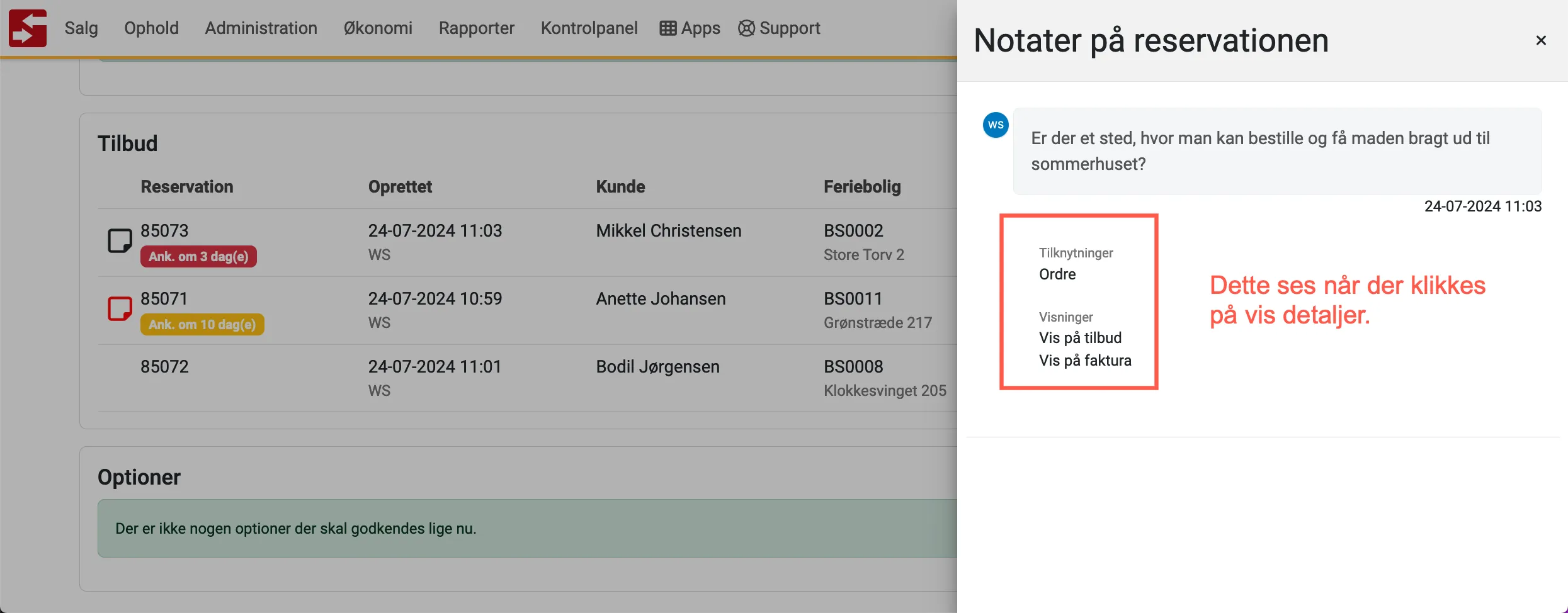Klik på vis detaljer i notatet for at se yderligere info